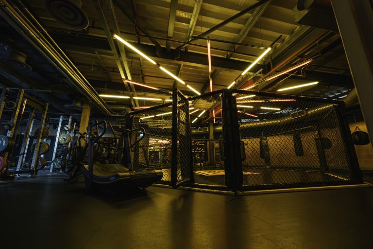 Gymbox Stratford, combat octagon
