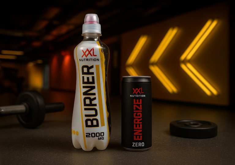 XXL Nutrition pre workout and energy drinks