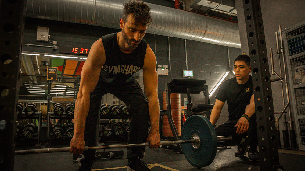 The Fundamentals - man performs a deadlift