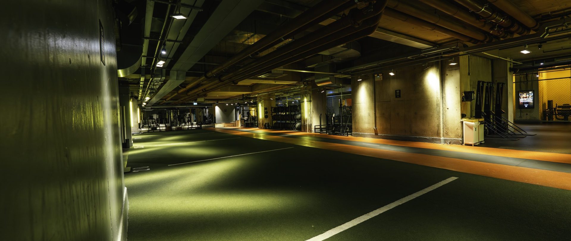 Gymbox Farringdon gym near Chancery Lane turf track and functional fitnessarea