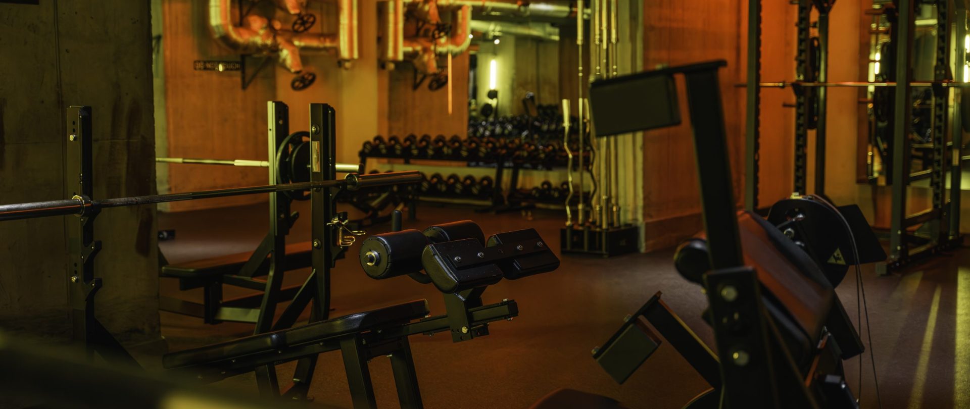 Gymbox Farringdon gym near Chancery Lane free weights area