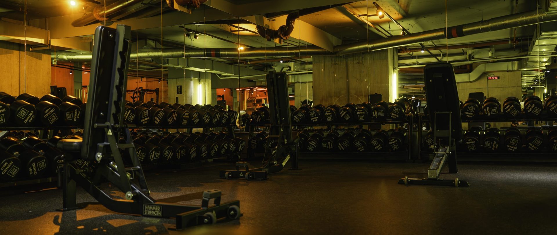 Gymbox Farringdon, free weights area