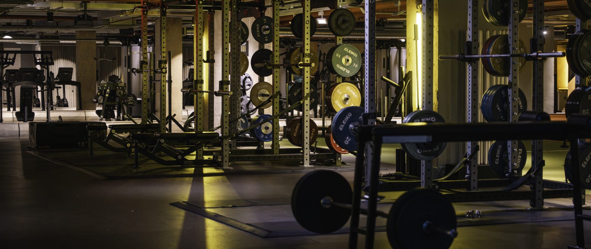 Gymbox Farringdon gym near Chancery Lane, squats racks and olympic lifting